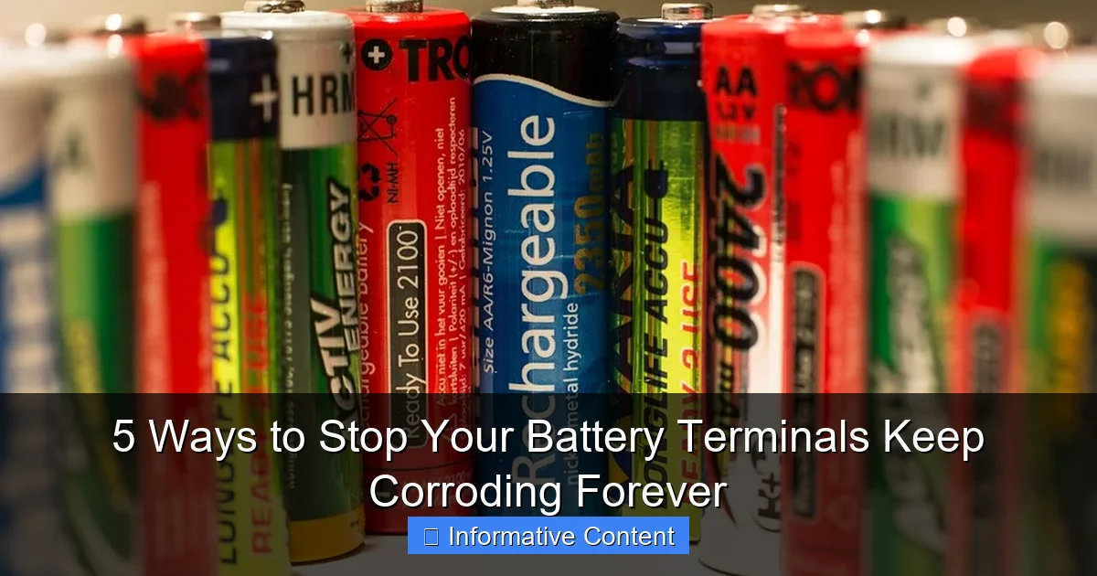 5 Ways to Stop Your Battery Terminals Keep Corroding Forever