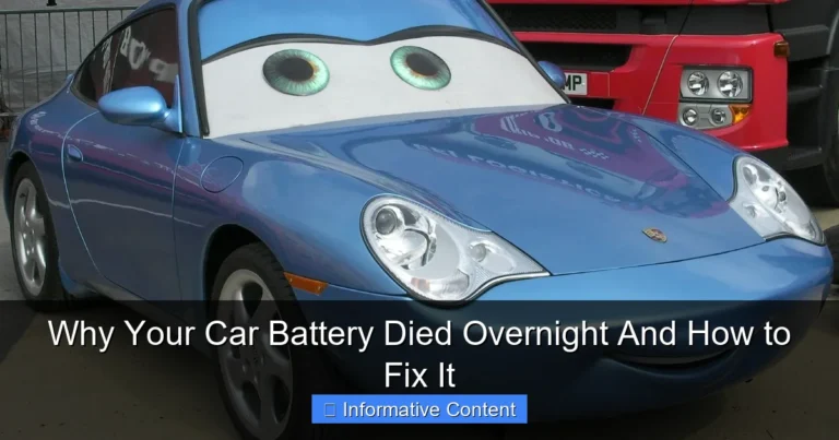 Why Your Car Battery Died Overnight And How to Fix It