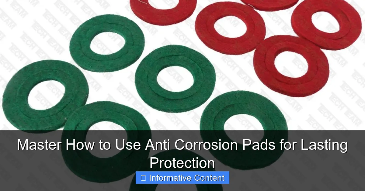 Master How to Use Anti Corrosion Pads for Lasting Protection