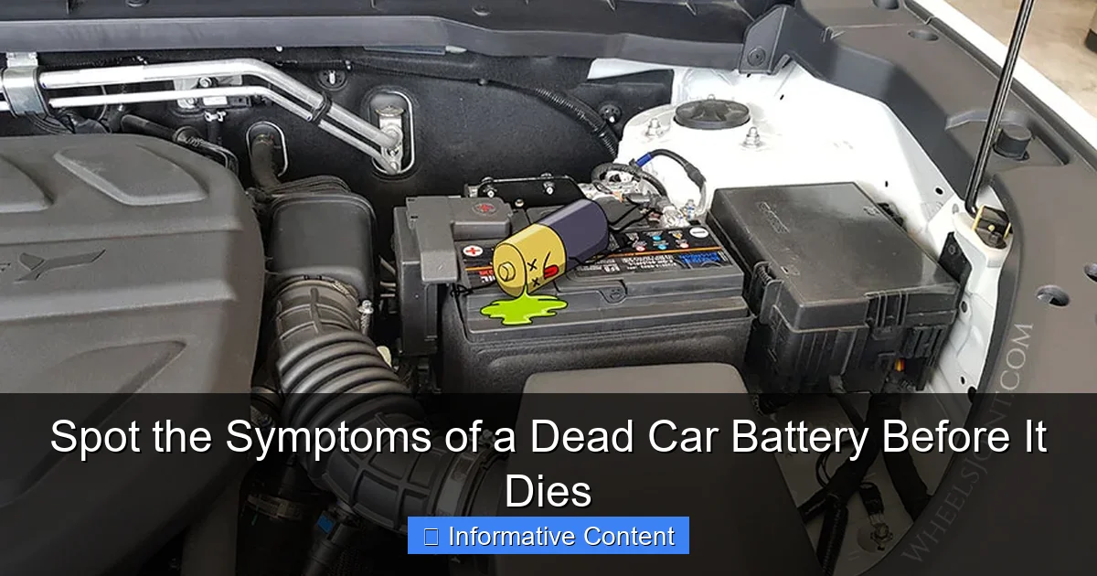 Spot the Symptoms of a Dead Car Battery Before It Dies