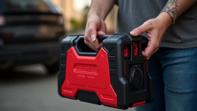 How to Turn On a Portable Jump Starter: A Simple Guide