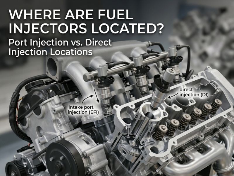 Where Are Fuel Injectors Located?